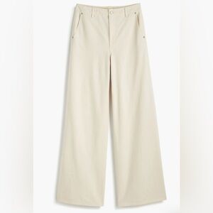 Madewell Sweep Wide Leg Jeans,
Vintage Ivory, 28 NWT